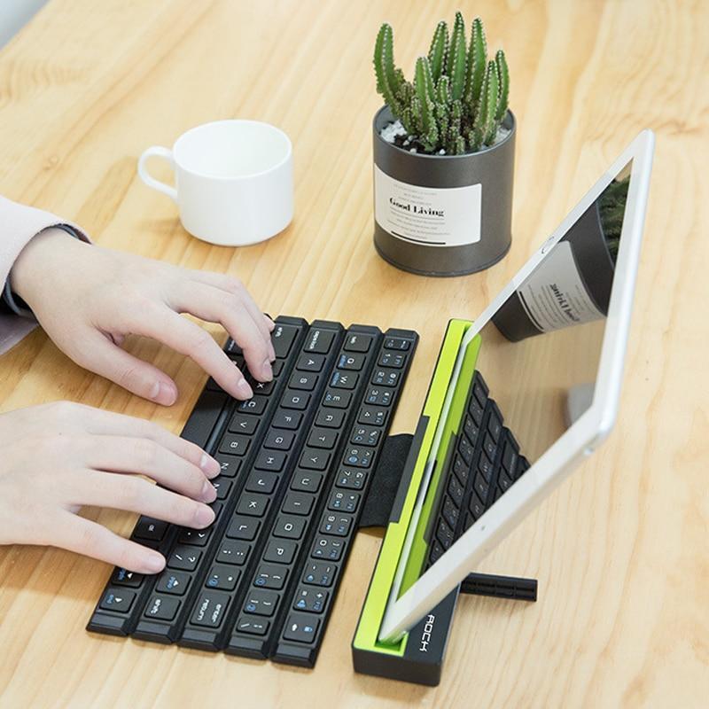 Multifunction Rollable Bluetooth Keyboard - Portable and Wireless ...