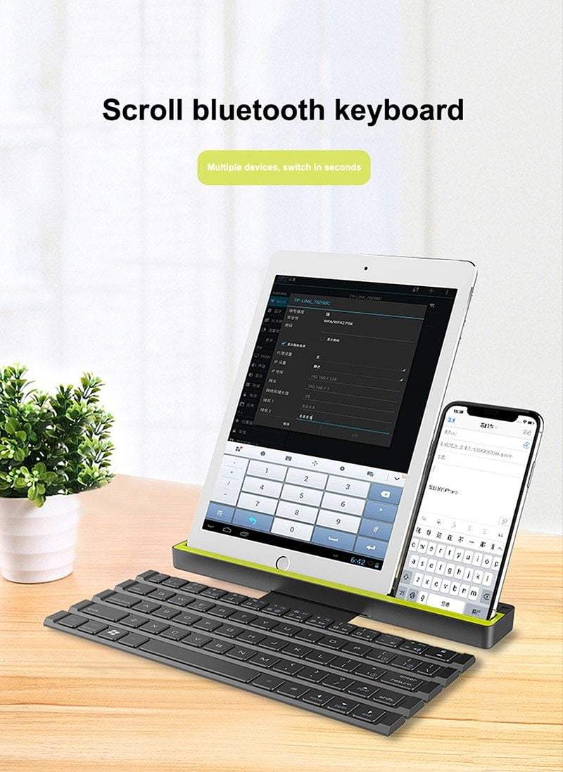 Multifunction Rollable Bluetooth Keyboard - Portable and WirelessKeyboardsNormanharvey