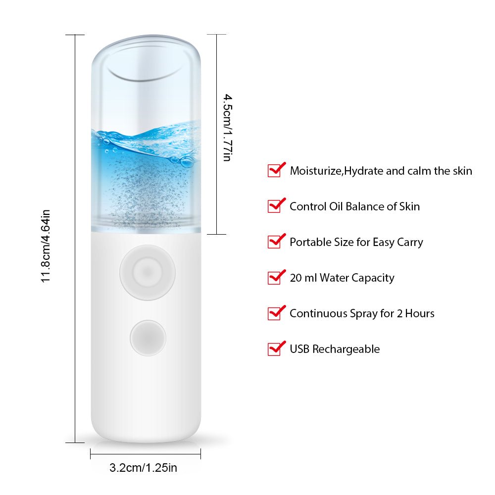 NanoMist™ | Portable Facial Moisture SprayFacial CleansersNormanharvey