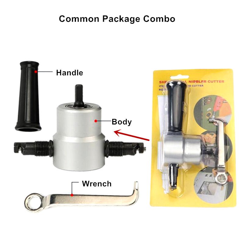 NibbleTwister™ FlexiCut - Precision Drill - Powered Metal Cutter NibblerHandheld Metal Shears & NibblersNormanharvey