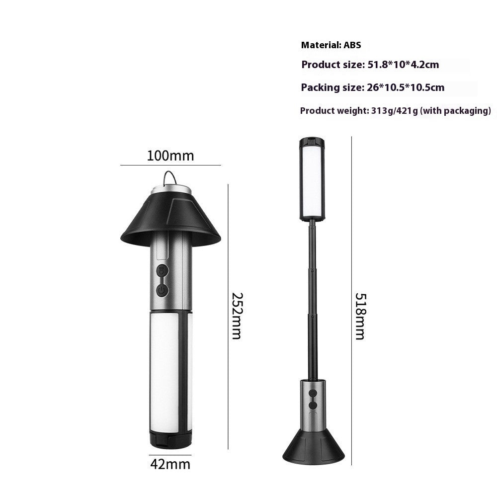 Outdoor Multifunctional Telescopic Folding Camping LanternAir MattressesNormanharvey