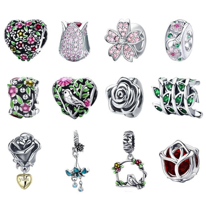 Pandory™ Floral Charm - Exquisite 925 Charm for Pandora StylingJewelryNormanharvey