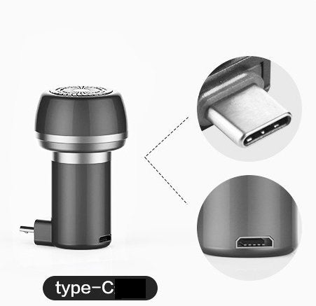 Portable Pocket - Sized Mini USB Electric Shaver with Versatile Plug Compatibility for Easy Grooming AnywhereElectric RazorsNormanharvey