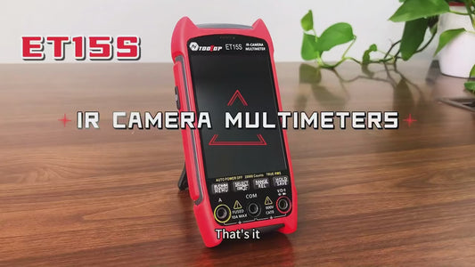 TOD 10P™ S15  Automatic FLIR Thermal Camera Multimeter with NCV, Color Screen, Logging and IR Image Storage