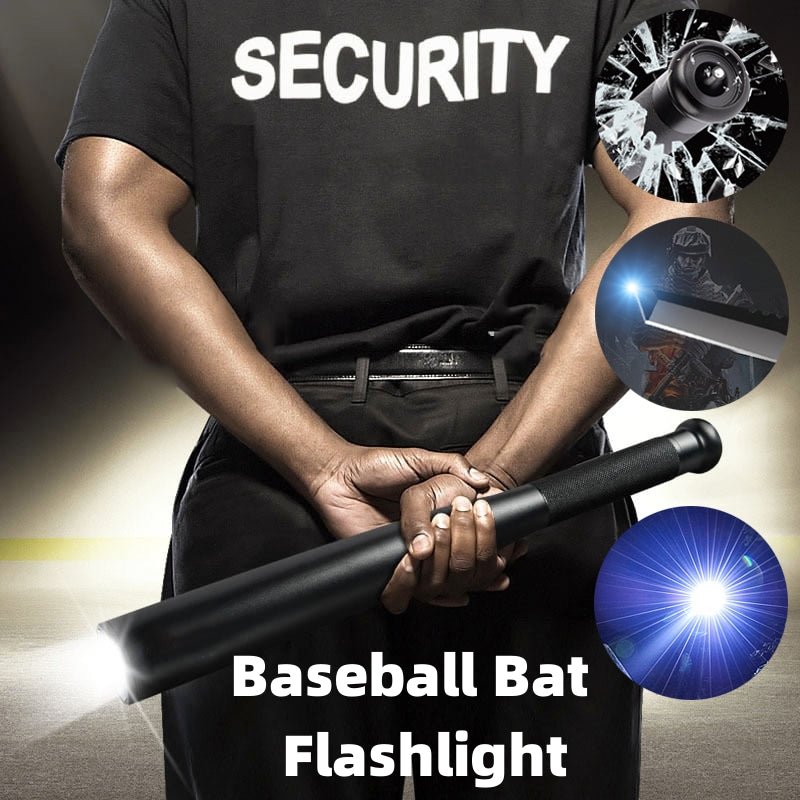 Pro Series Baseball Bat Shape Waterproof, Aluminium | LED Flashlight ...
