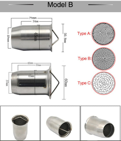 QuietRiot™ 51/60mm - The Quick Quieter for Bikes and CarsMotor Vehicle ExhaustNormanharvey