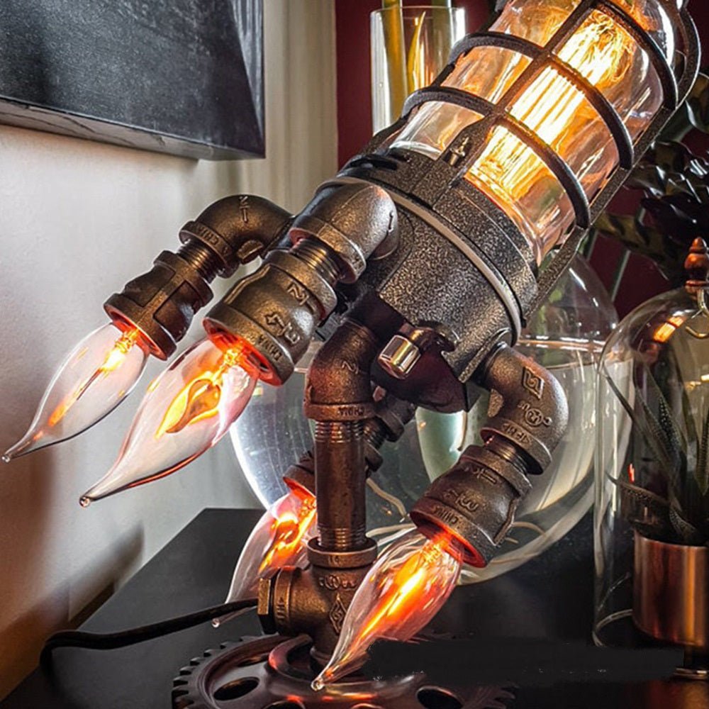 RetroRocket The Industrial Steampunk LED MarvelLightNormanharvey