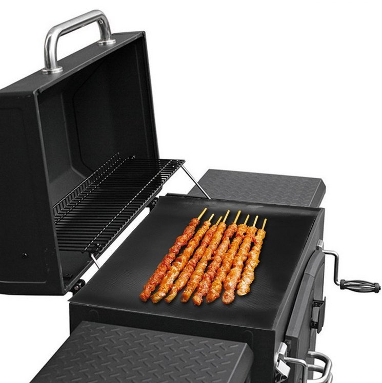 Reusable Non - stick Surface | BBQ Grill Mat SheetsOutdoor Grill Racks & ToppersNormanharvey