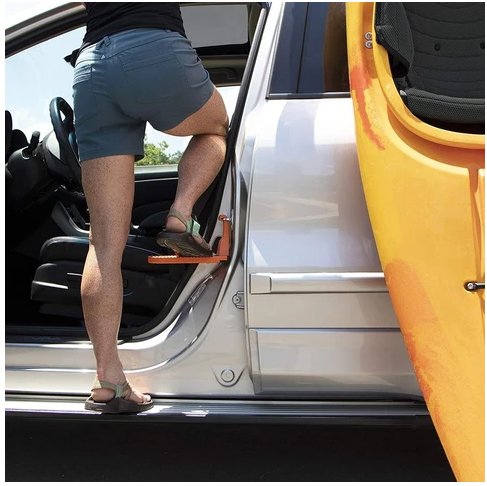 Roof Access Made Easy with the Car Assist Pedal SUV