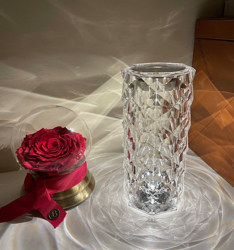 RoseGlow™ - Versatile Crystal Lamp for a Cozy and Stylish AmbianceNight Lights & Ambient LightingNormanharvey