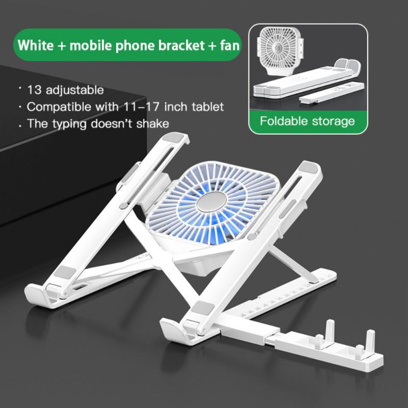 Scratch - Proof, Anti - Skid Adjustable Laptop Stand Cooling Fan - Ultimate Device Cooling SolutionTablet Computer Docks