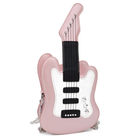 Shoulder Bag for Girls - Guitar Shape Design in PU LeatherHandbags, Wallets & CasesNormanharvey