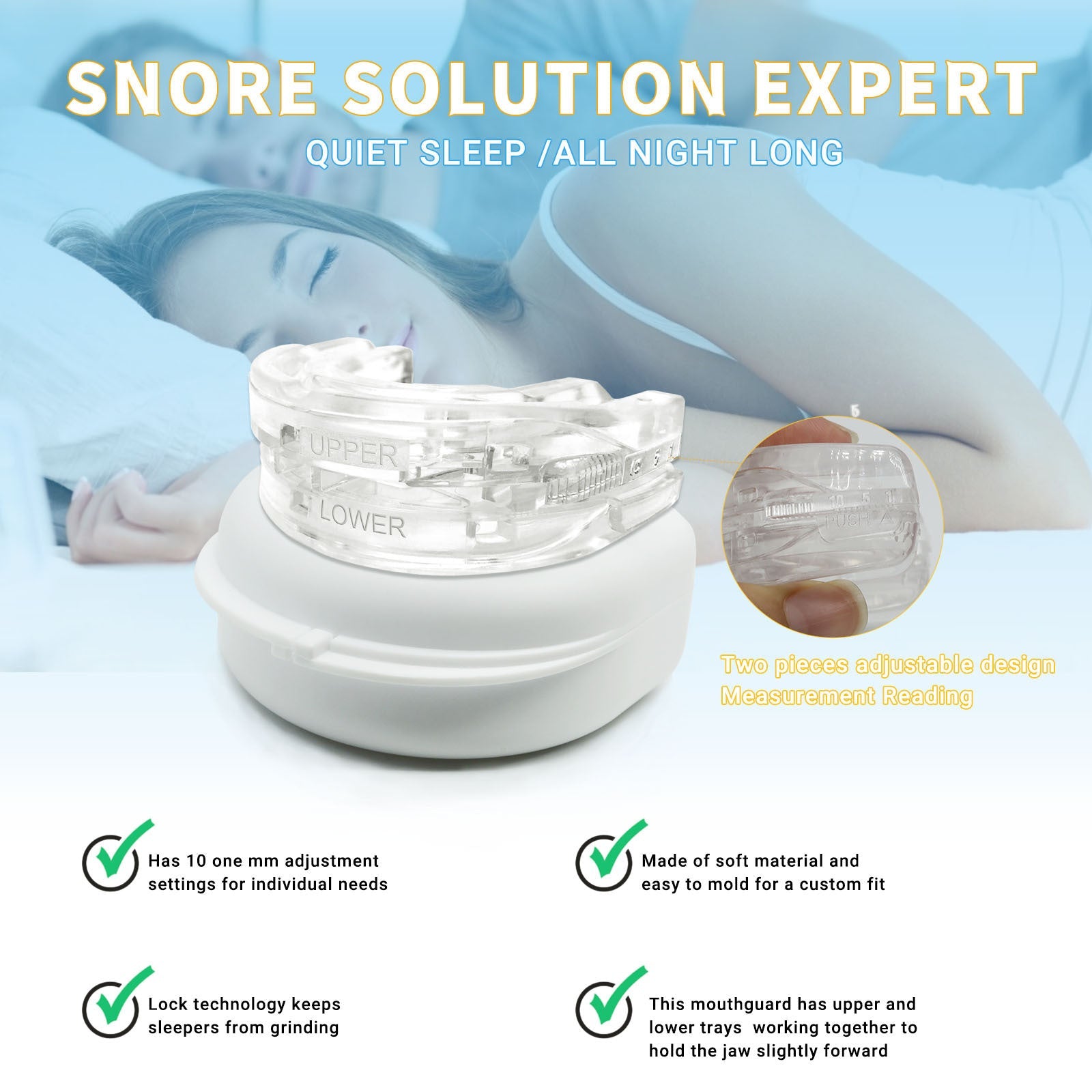 Snoring Stopper | Say Goodbye to Snoring and Teeth GrindingHealth & BeautyNormanharvey