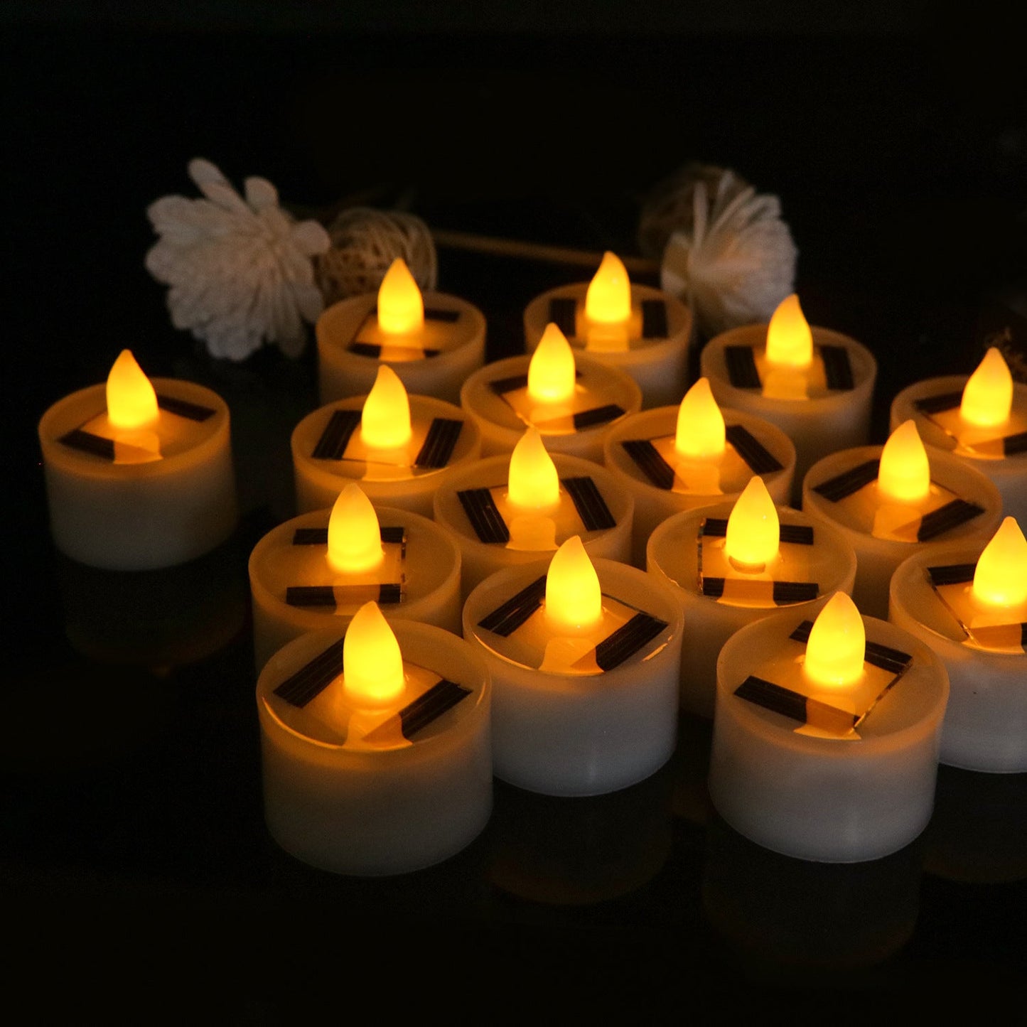 Solar - Powered Candle: Pollution - Free and Child - Safe Decorative LightingCandlesNormanharvey