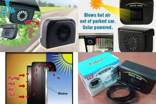 Solar - Powered Car Cooler: Leave your Car Closed and VentilatedFansNormanharvey