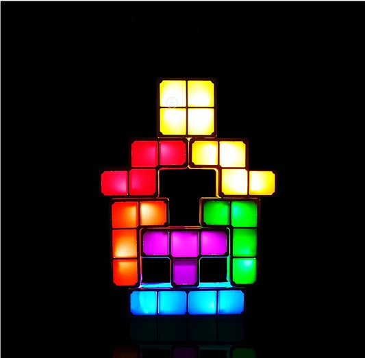 Stackable Night Light DIY Puzzle: Lights for Creative Illumination