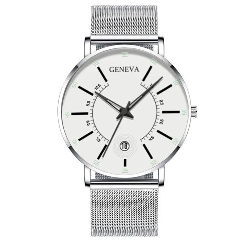 TimeTide™ - Elegant Steel Mesh Quartz WatchWatchesNormanharvey