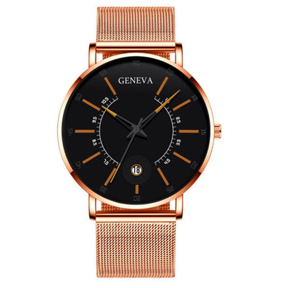 TimeTide™ - Elegant Steel Mesh Quartz WatchWatchesNormanharvey