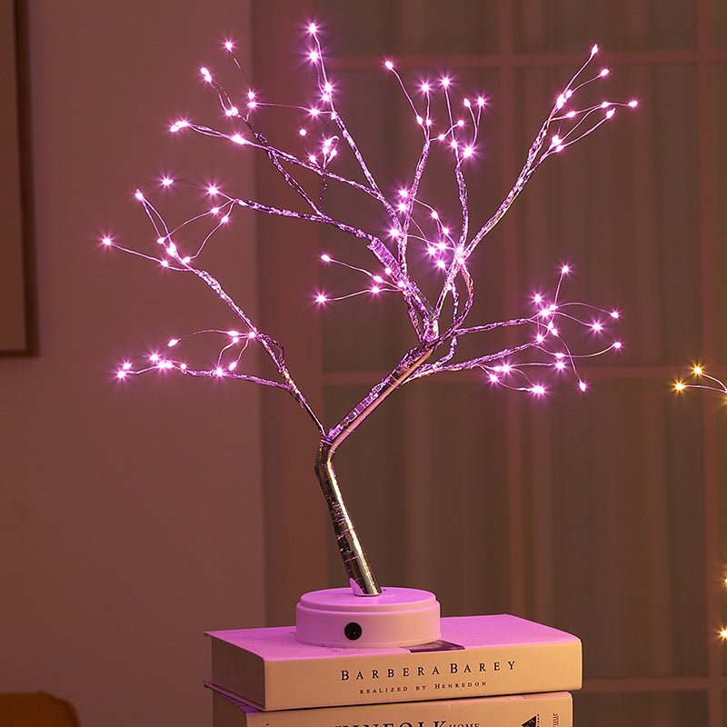 Tree Light Touch Switch Pearl Star Night Light Set - Perfect for Sleep - Friendly IlluminationNight Lights & Ambient Lighting