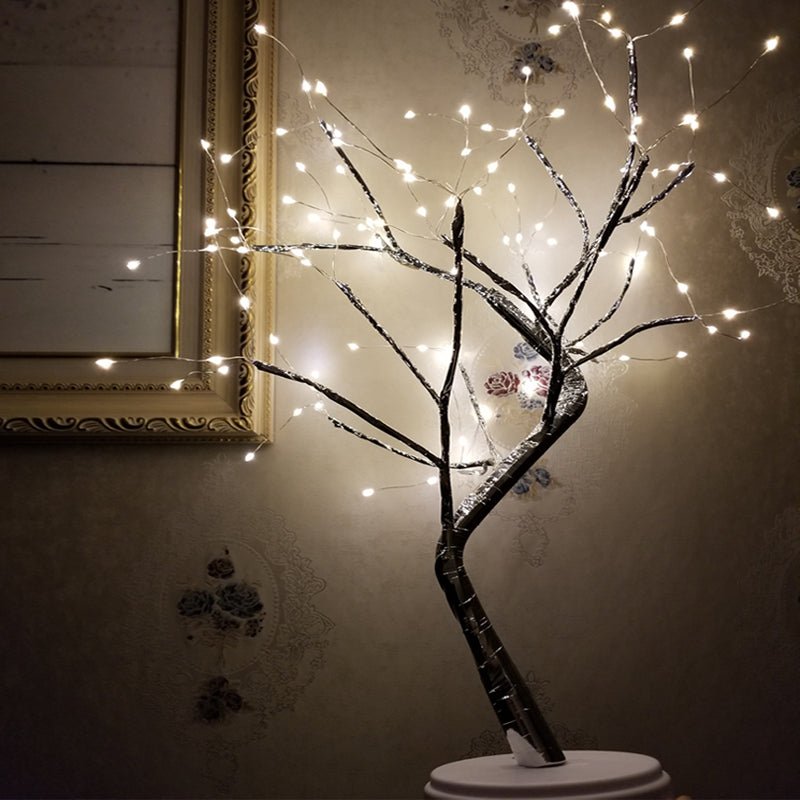 Tree Light Touch Switch Pearl Star Night Light Set - Perfect for Sleep - Friendly IlluminationNight Lights & Ambient Lighting