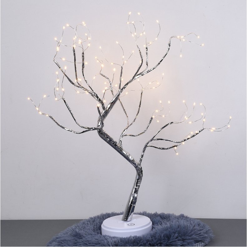 Tree Light Touch Switch Pearl Star Night Light Set - Perfect for Sleep - Friendly IlluminationNight Lights & Ambient Lighting