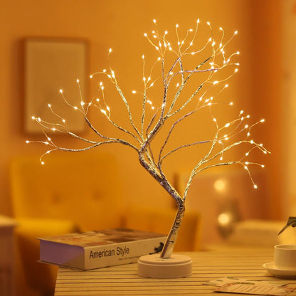 Tree Light Touch Switch Pearl Star Night Light Set - Perfect for Sleep - Friendly IlluminationNight Lights & Ambient Lighting