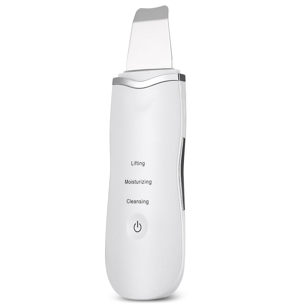 Ultrasonic Facial Scrubber - Rechargeable Electric Exfoliator for Facial CleansingFacial CleanserNormanharvey