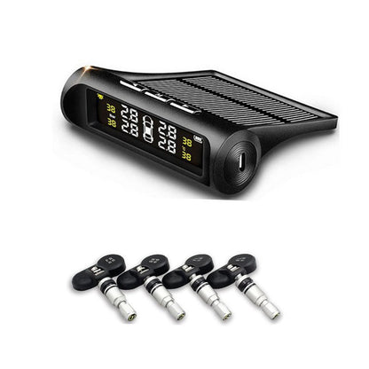 Universal TPMS Sensor Kit - Real - Time Tire Pressure Monitoring System with Alerts and Solar - Powered OperationVehicles & PartsNormanharvey