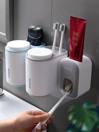 Wall Mounted Automatic Toothpaste Holder - Convenient Dental Care OrganizerToothpaste Squeezers & DispensersNormanharvey