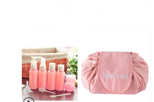 Waterproof Drawstring Cosmetic Bag: Stylish and Machine WashableMakeup ToolsNormanharvey