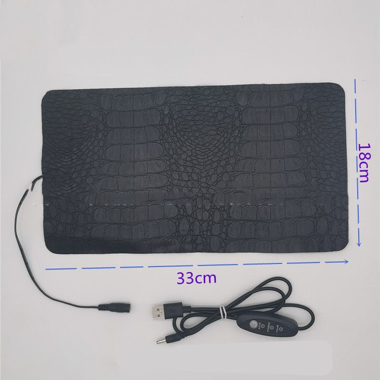 Waterproof Leather Pet Heating Pad - Electric Warming Mat for Comfortable HeatPet Heating PadsNormanharvey