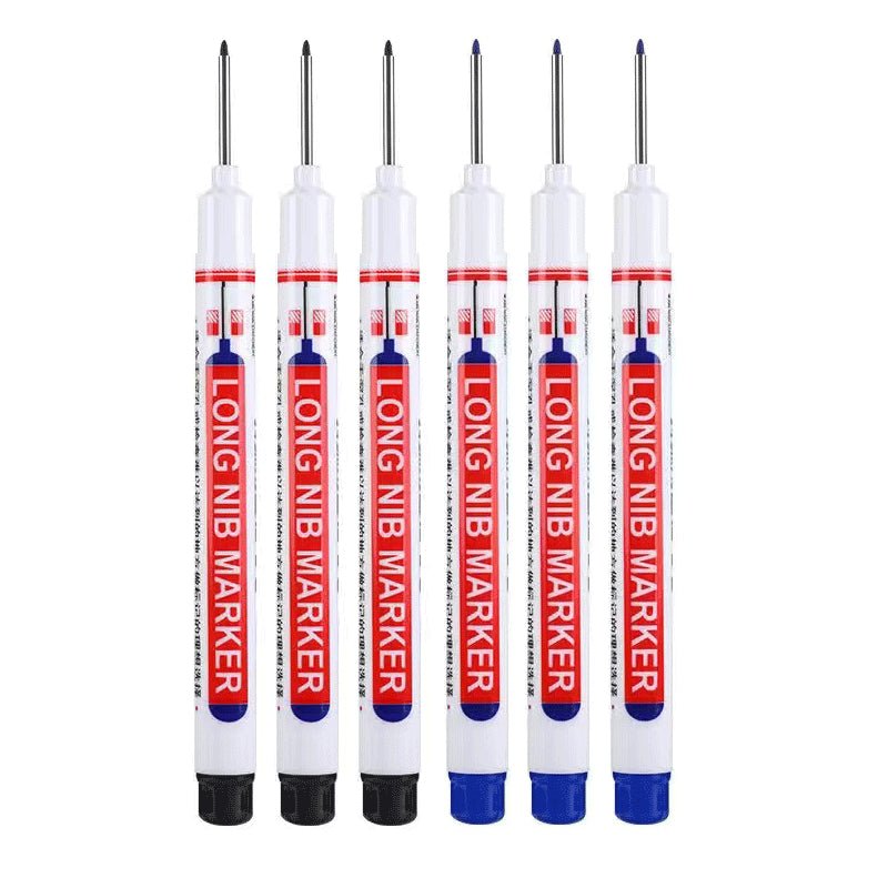 Waterproof Long Nib Marker Pen - Fast Drying Precision Pen for TradesMarking ToolsNormanharvey