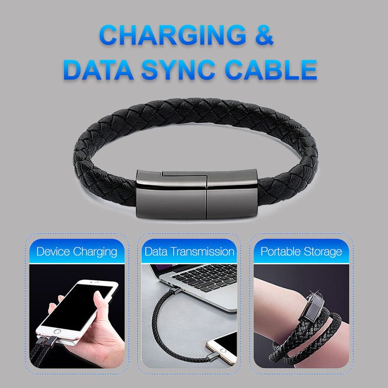 Wearable Charger Bracelet: Stylish Power On the GoBraceletsNormanharvey