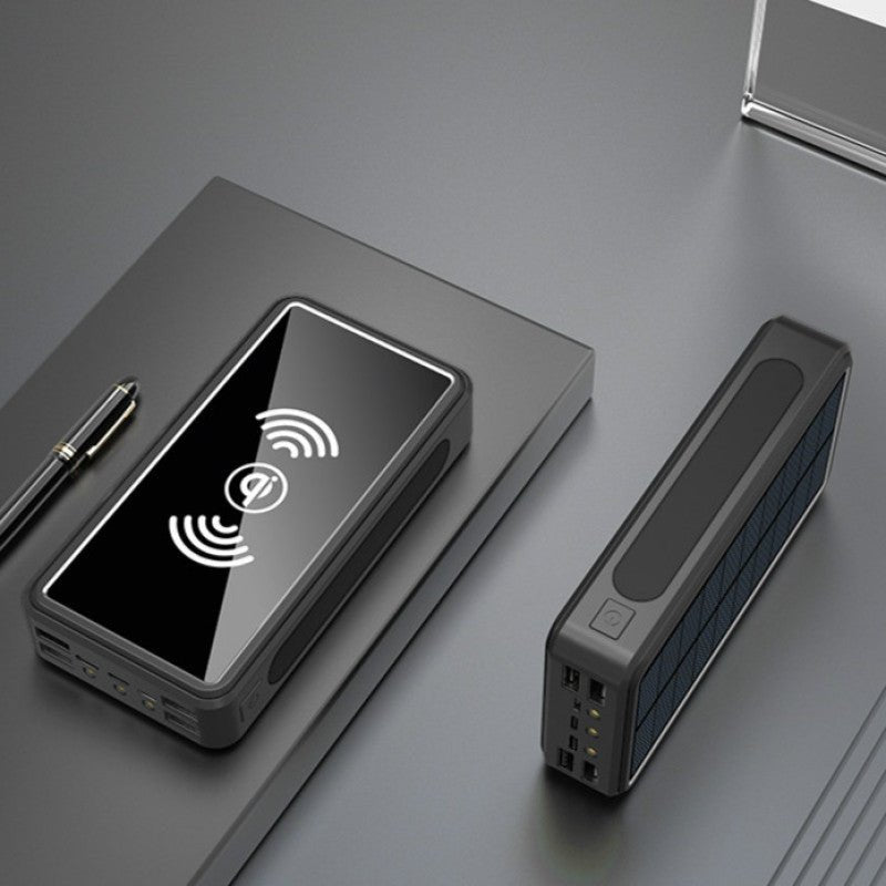 Wireless Charging and Shockproof Solar Power BankMobile Phone AccessoriesNormanharvey