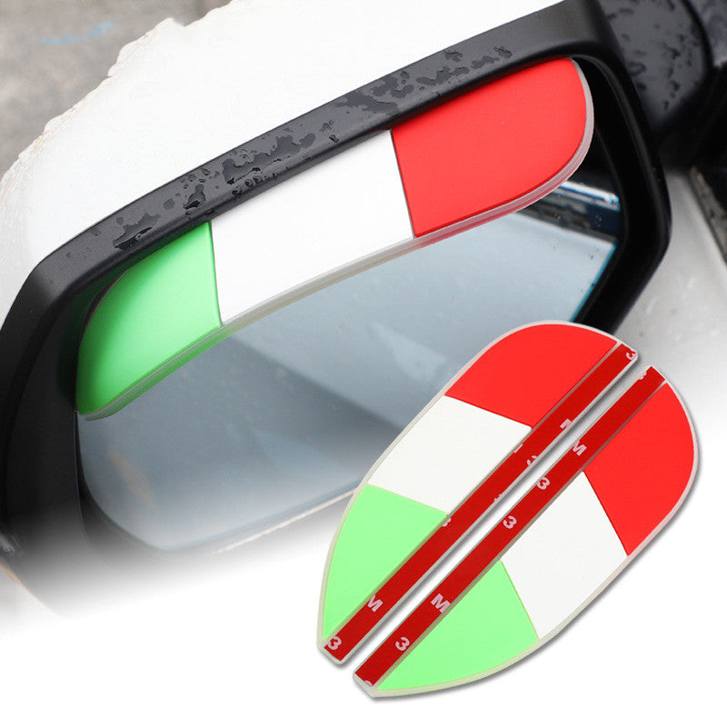 Clear Car Mirrors - Rear View Mirror Rain Visor