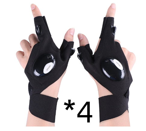 LED Gloves for Outdoor Tasks