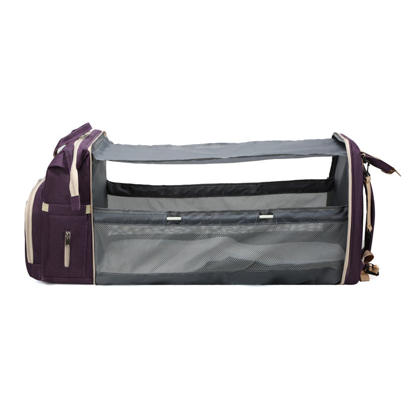 CribCompanion™ - Multifunctional Baby Bag with Crib and Sunshade