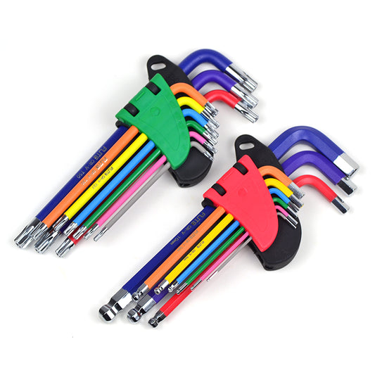 Hexagon Wrench Set - Color-Coded Tools for Precision Projects