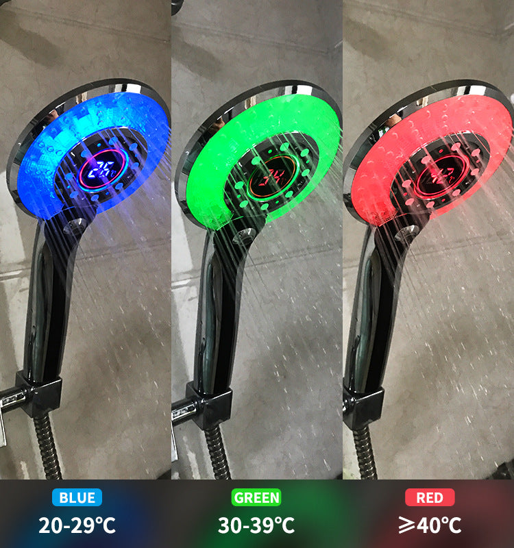 led shower head