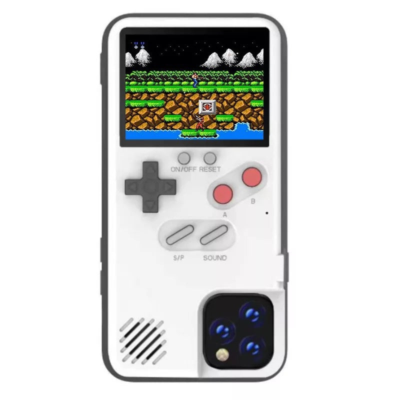 Protective Phone Case with Old-School Games | GameShield™ white