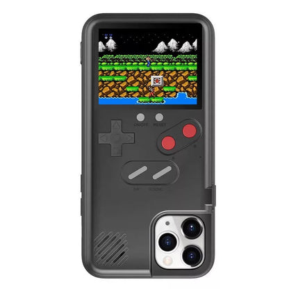 Protective Phone Case with Old-School Games | GameShield™ black