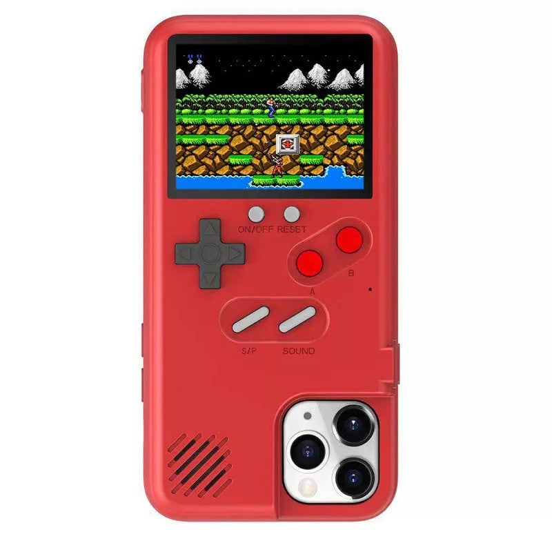 Protective Phone Case with Old-School Games | GameShield™ red