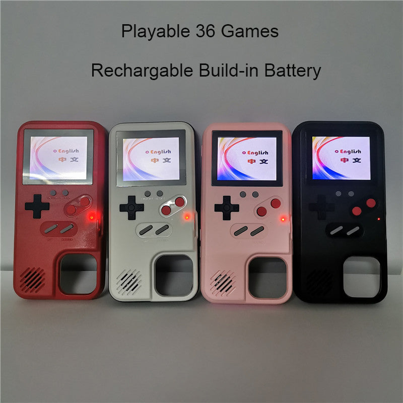 Protective Phone Case with Old-School Games | GameShield™ 36 games