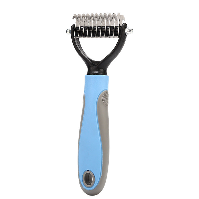 Safe Pet Grooming Brush - Rounded Teeth