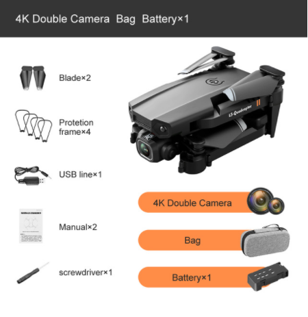 Built-in 4K HD Camera for High-Resolution Footage