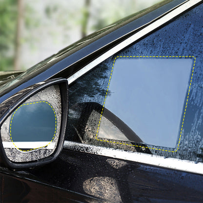 Car mirror waterproof film