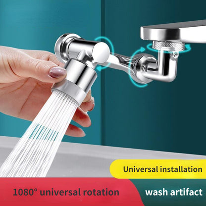 Adjustable faucet extender