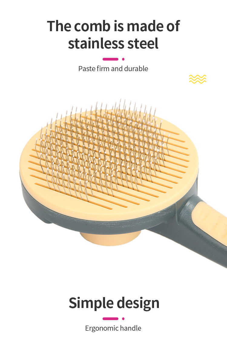 Catto™ Pet hair removal brush safety brush tips