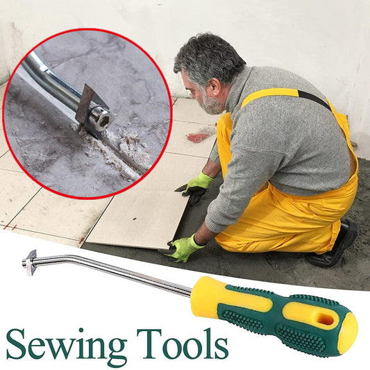 Grout Cleaning Tool in Action