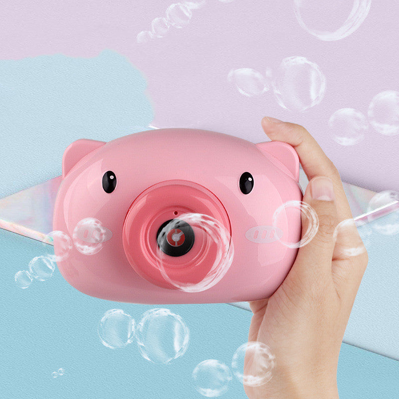 Kids' Bubble Camera Toy pig